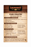 Leonardo Cat Food Pure Poultry package with nutritional information on a white background