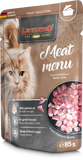 Leonardo cat food package with a cat on the front