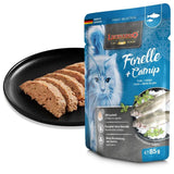 LEONARDO Trout and Catnip 85gm (Pack of 16)