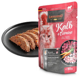 LEONARDO Veal + vegetables 85gm (Pack of 16)