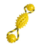 Dog Toy Spike Ball with Rope
